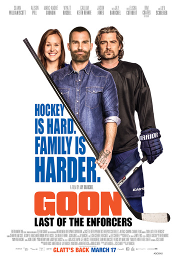 Movie Lovers Insider with Jay Baruchel - Goon Last of the Enforcers - Directing movie poster