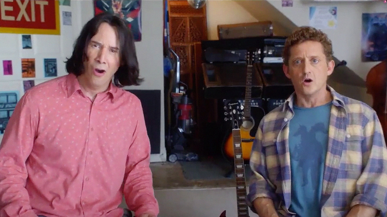 teaser image - Bill & Ted Face The Music Official Trailer