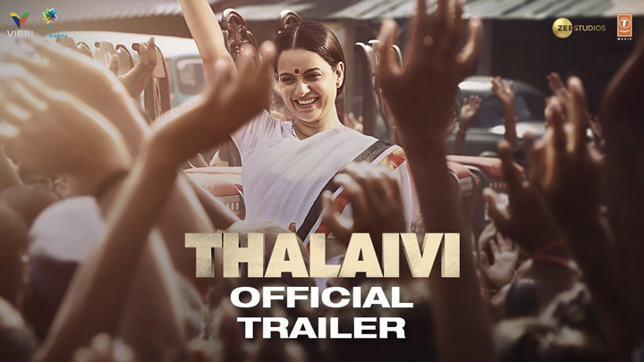 teaser image - Thalaivii Hindi Trailer