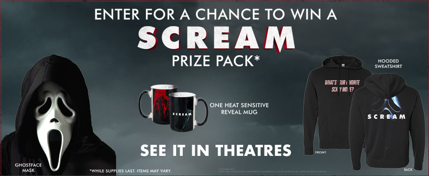 SCREAM Prize Pack Contest image