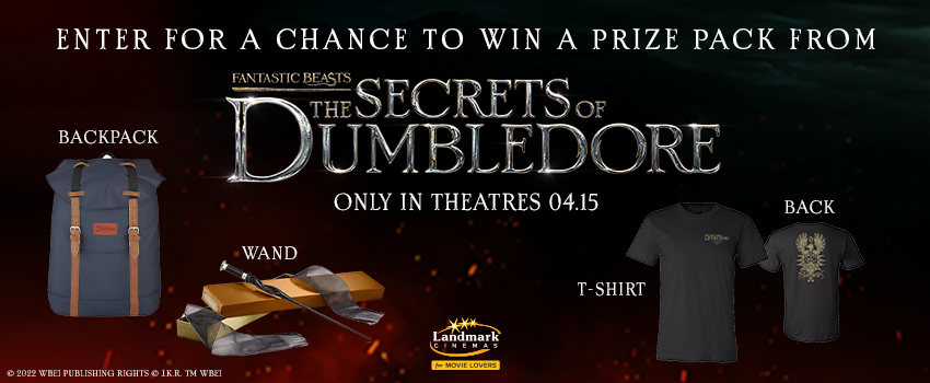 Fantastic Beasts: The Secrets of Dumbledore Prize Pack Contest image