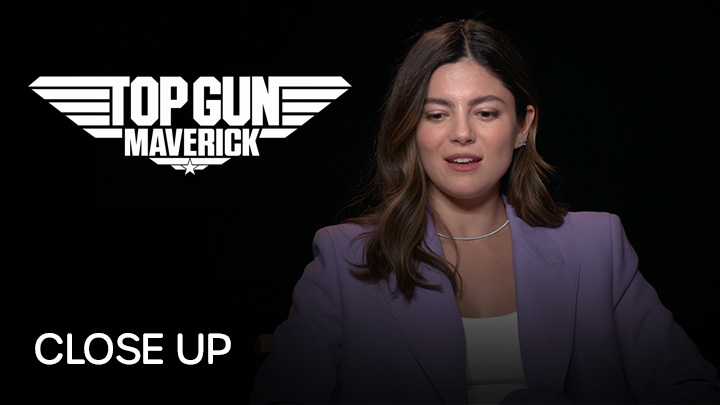 teaser image - Top Gun Maverick Monica Barbaro Close Up