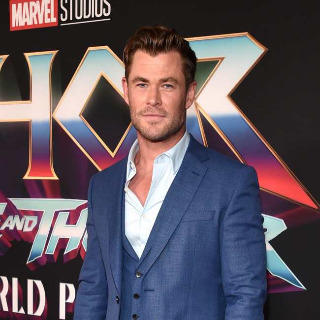 Chris Hemsworth realised a dream baring his backside in Thor: Love and Thunder