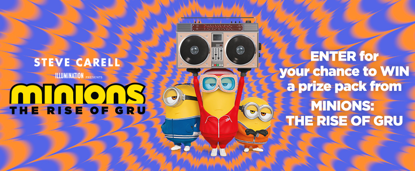 Minions: The Rise of Gru Prize Pack Contest image