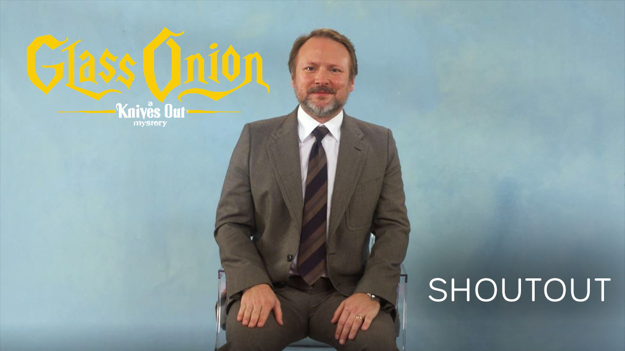 teaser image - Glass Onion: A Knives Out Mystery Rian Johnson Shout Out