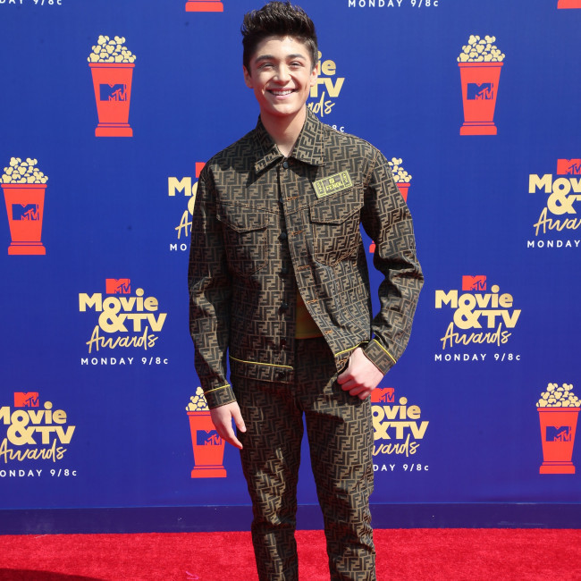Asher Angel: Zachary Levi is fun to be around on set