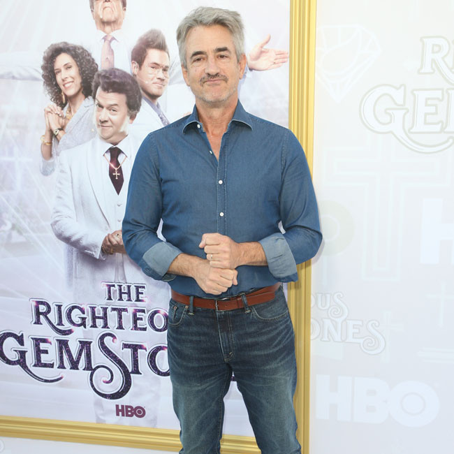 Dermot Mulroney was glad to be able to study archive footage for Shooting Stars