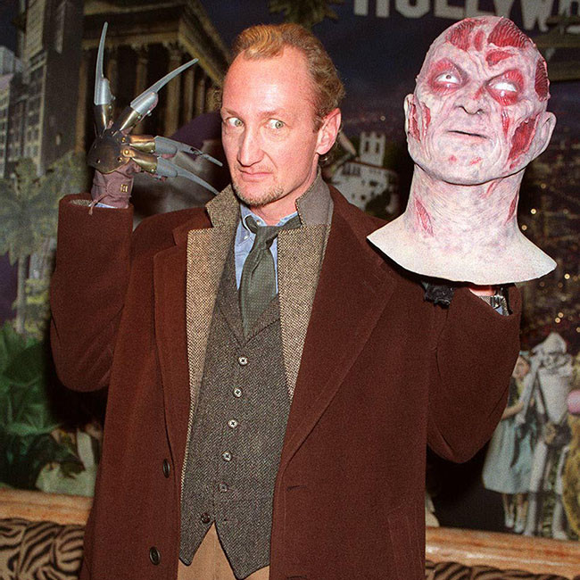 Robert Englund says Freddy Krueger deserves to be among horror icons such as Dracula and The Wolfman