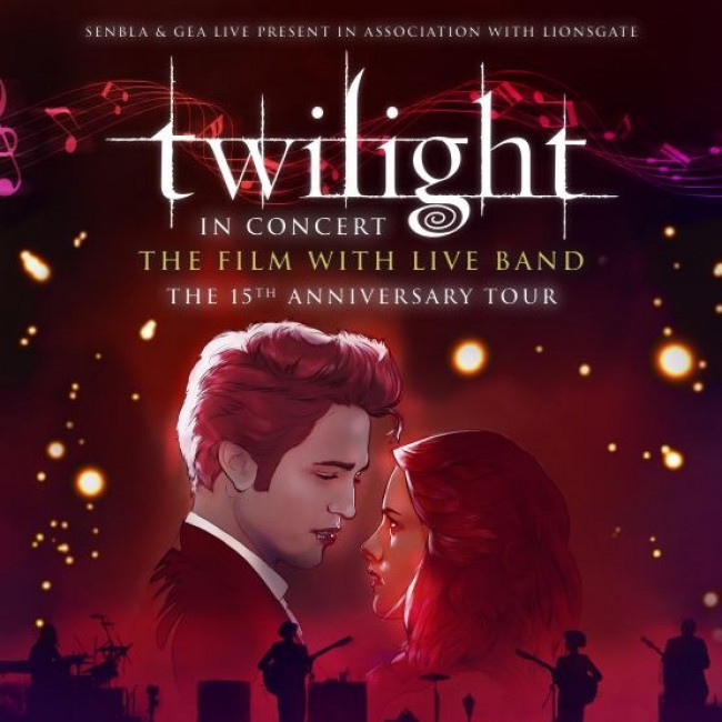 Epic Twilight In Concert event will mark film franchise's 15th anniversary