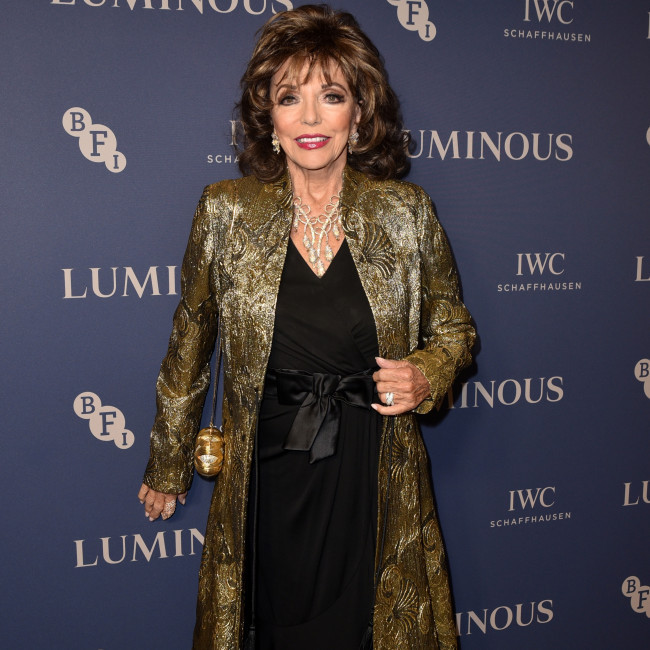 Dame Joan Collins will play Wallis Simpson in biopic