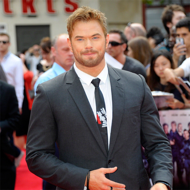 Kellan Lutz found it 'intense' working with his daughter's lookalike