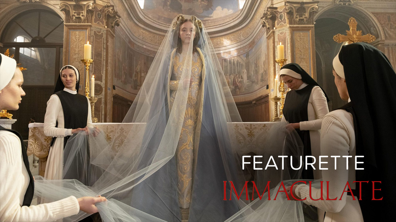 watch Immaculate Featurette with Sidney Sweeney