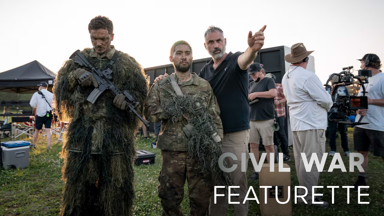 teaser image - Civil War Official Featurette with Alex Garland