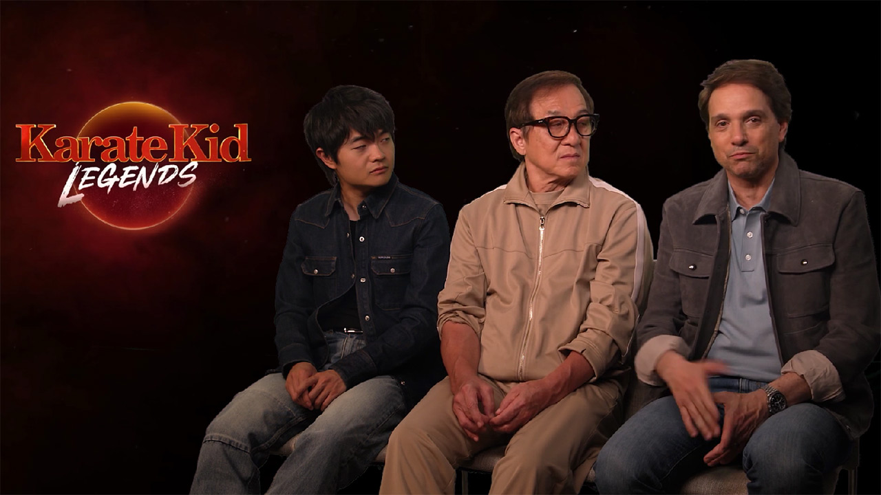 watch Karate Kids: Legends Exclusive Interview with Jackie Chan, Ben Wang, and Ralph Macchio