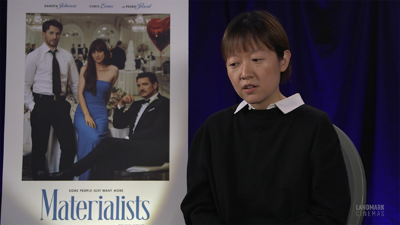 watch Materialists Exclusive Interview with Director Celine Song