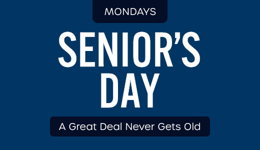 Senior's Day - Monday