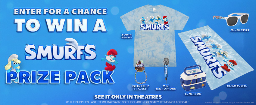 Smurfs Prize Pack Contest image