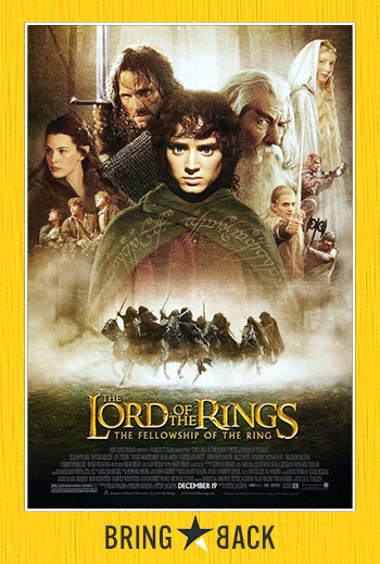 Lord of the Rings: Fellowship of the Ring (Extended) poster