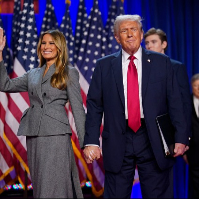 Donald Trump hails his wife as ‘big movie star’ after release of panned documentary Melania