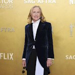 Weapons star Amy Madigan recalls 'terrorising' kids on set as she accepts Actor Award