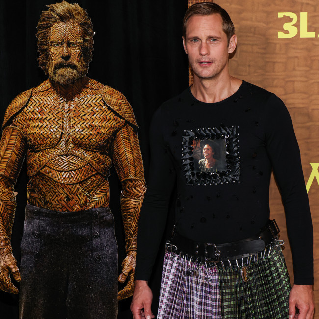 Alexander Skarsgard recalls 'incredible' experience of wearing Wicker costume for first time